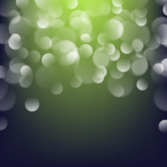 Obraz premium Abstract colored bokeh vector background