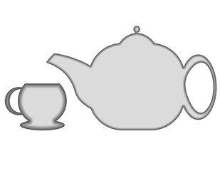 çaydanlık ve bardak