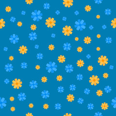 Seamless Pattern Flowers