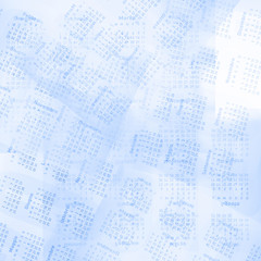 Abstract background - calendar concept blue tint
