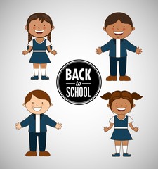 students back to school design 