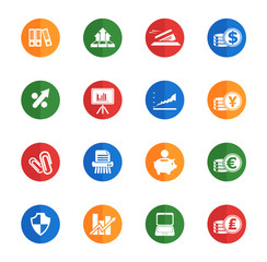 Business and Finance Web Icons