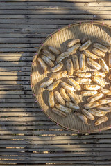 Sun dried banana