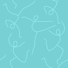 Dancing Abstract Pattern