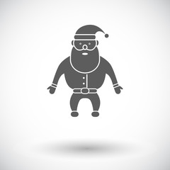Santa Claus flat icon