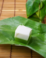 Coconut Jelly, thai dessert