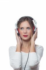Fototapeta premium Music face