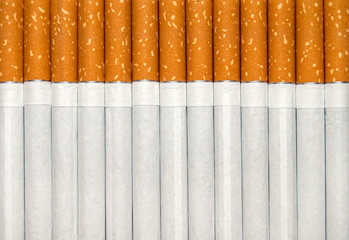 Cigarettes as background