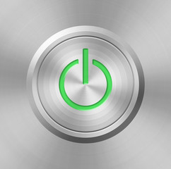 green power button