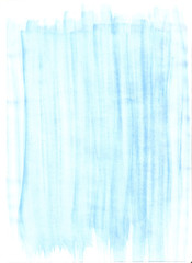 Blue painted background with brushstrokes