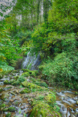 Obraz premium mountain river rapids Caucasus