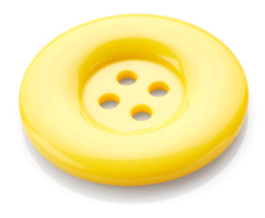 Yellow sewing button