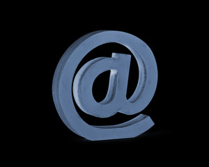 E-mail symbol @