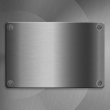 Metal plate background