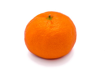 Mandarin isolated on white background