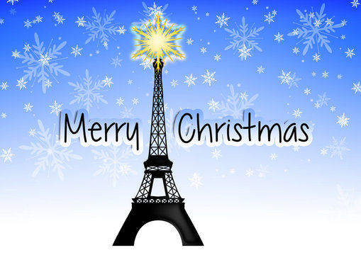 Merry Christmas France / Frankreich - Paris