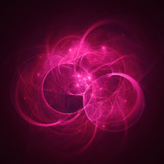 Softly glowing circles