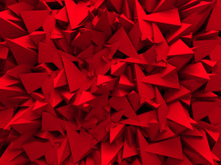 Abstract Red Wall Design Background