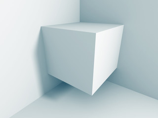 Abstract Cube Shape Architecture Background