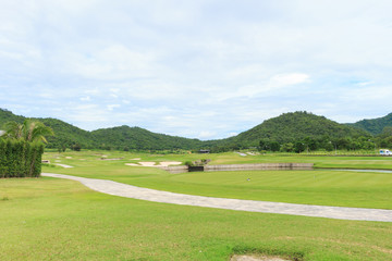 golf course landscape