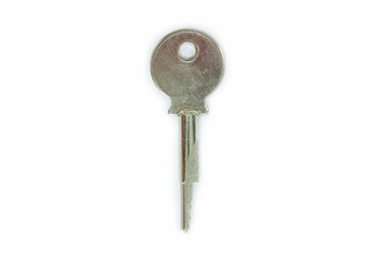 Key isolate on white background