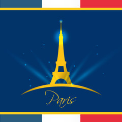 Paris Landmarks design 