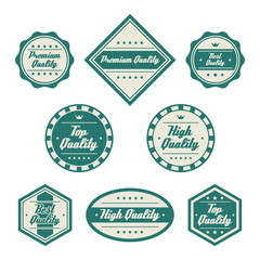 Obraz premium Quality Vintage Badges