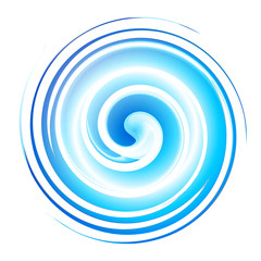 Vortex background blue