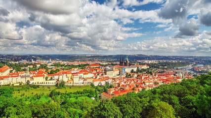 Area Lesser Town of Prague(Mala Strana), near the church Saint V