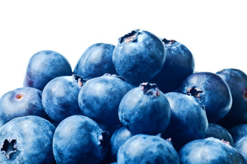 blueberries isolated