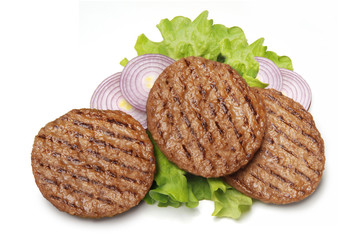 Grilled Hamburger.
