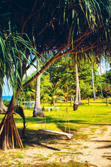 Fototapeta premium Green Tropical Resort
