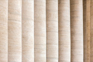 Bernini's colonnade in Piazza San Pietro (St Peter's Square) in