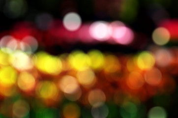 colorful  bokeh abstract blurred background
