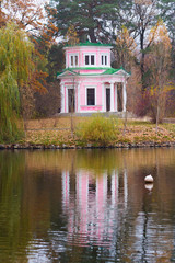 Pink summer house