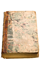 Antique book isolated