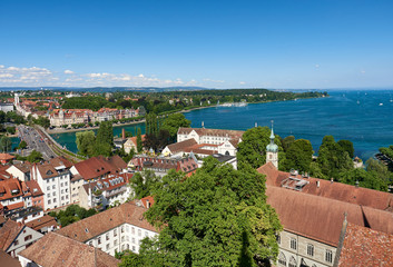 Fototapeta na wymiar Konstanz am Bodensee