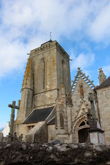 Fototapeta na wymiar Chapelle Saint Tugen à Primelin