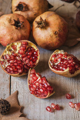 Pomegranate fruit for heathy life