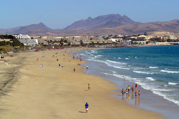 Fototapeta na wymiar Spagna,isola di Fuerteventura.