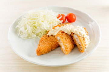 白身魚のフライ