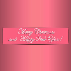 Card background New year and Christmas