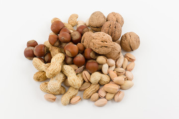 mix from various nuts