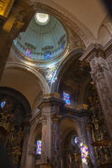 Fototapeta na wymiar Cúpula Iglesia Divino Salvador Sevilla