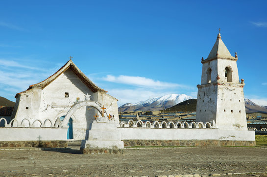 Church in the Volcano Isluga National Park