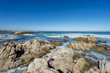 Fototapeta na wymiar Monterey coastline