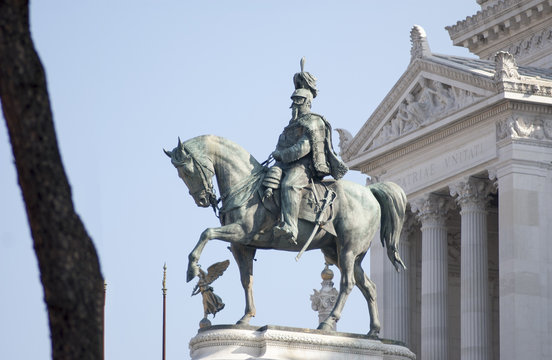 Vittoriano in Rome Victor Emmanuel II Statue