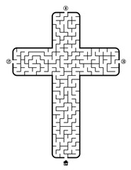 Labyrinth - Christian cross