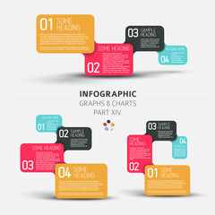 Vector flat design infographic elements