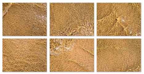 Collage of water backgrounds
